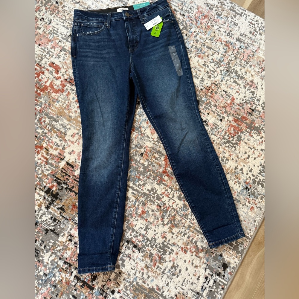 Maurices Dark Blue Skinny Jeans